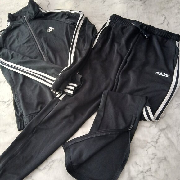 Original Adidas Track Jacket  Zip Up - Picture 1 of 4
